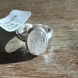 Sterling Silver Cacoxenite “Super Seven” Stone